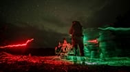 Ukrainian servicemen prepare 122mm artillery cannon before firing towards Russian positions in the Kherson region, 27 October, 2024