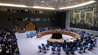 Members of the UN Security Council meet at the United Nations headquarters in New York, 26 May, 2026