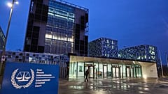 Siedziba Międzynarodowego Trybunału Karnego w Hadze, 9 grudnia 2025 r.