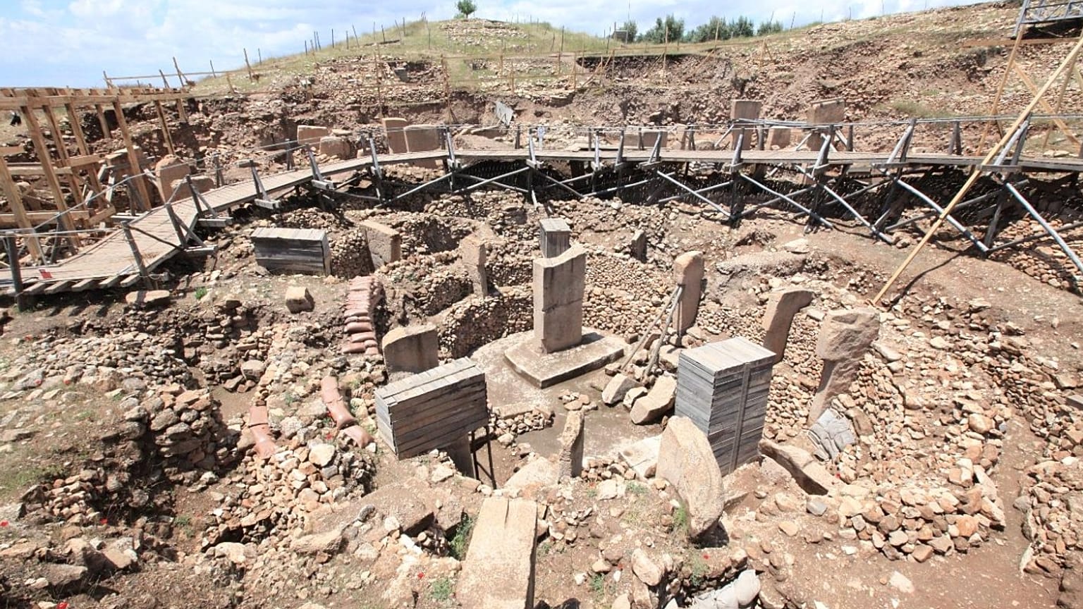 Göbeklitepe kazı alanı