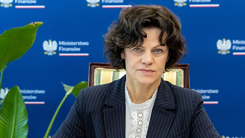 Hanna Majszczyk, podsekretarz stanu w Ministerstwie Finansów.