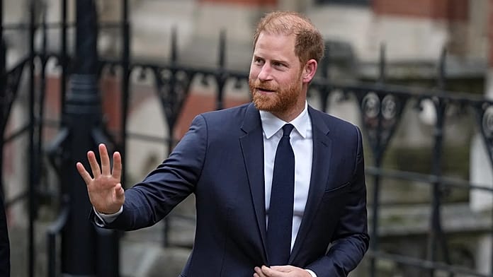 Prince Harry returns to UK as Daily Mail legal bill totals £9.54m