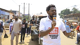 RDC : à Beni, une caravane de jeunes pour sensibiliser à Ebola