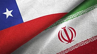 پرچم‌های شیلی و ایران