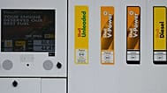 A fuel pump at a Shell fuel station in London, on May 5, 2022.