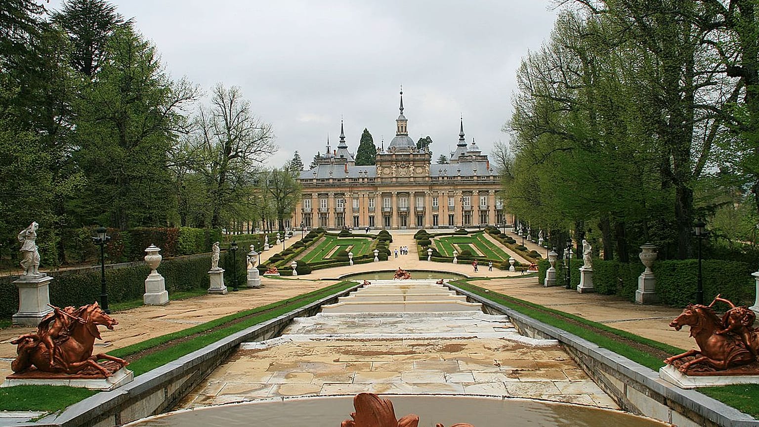 Il Palazzo Reale di La Granja de San Ildefonso, Segovia, Spagna