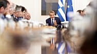 Ο Κυριάκος Μητσοτάκης στο Υπουργικό Συμβούλιο