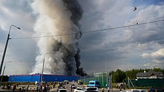 Earlier this month drones hit Ozon warehouses in Russia.