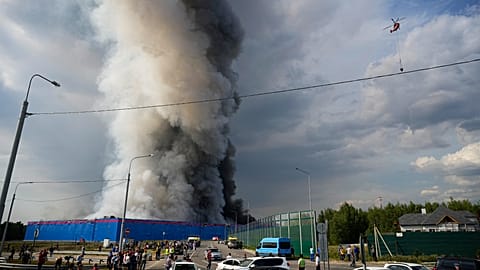 All'inizio del mese droni hanno colpito dei magazzini Ozon in Russia.