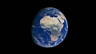 Imagem impressionante da Terra mostra África e Europa contra o vazio negro do espaço