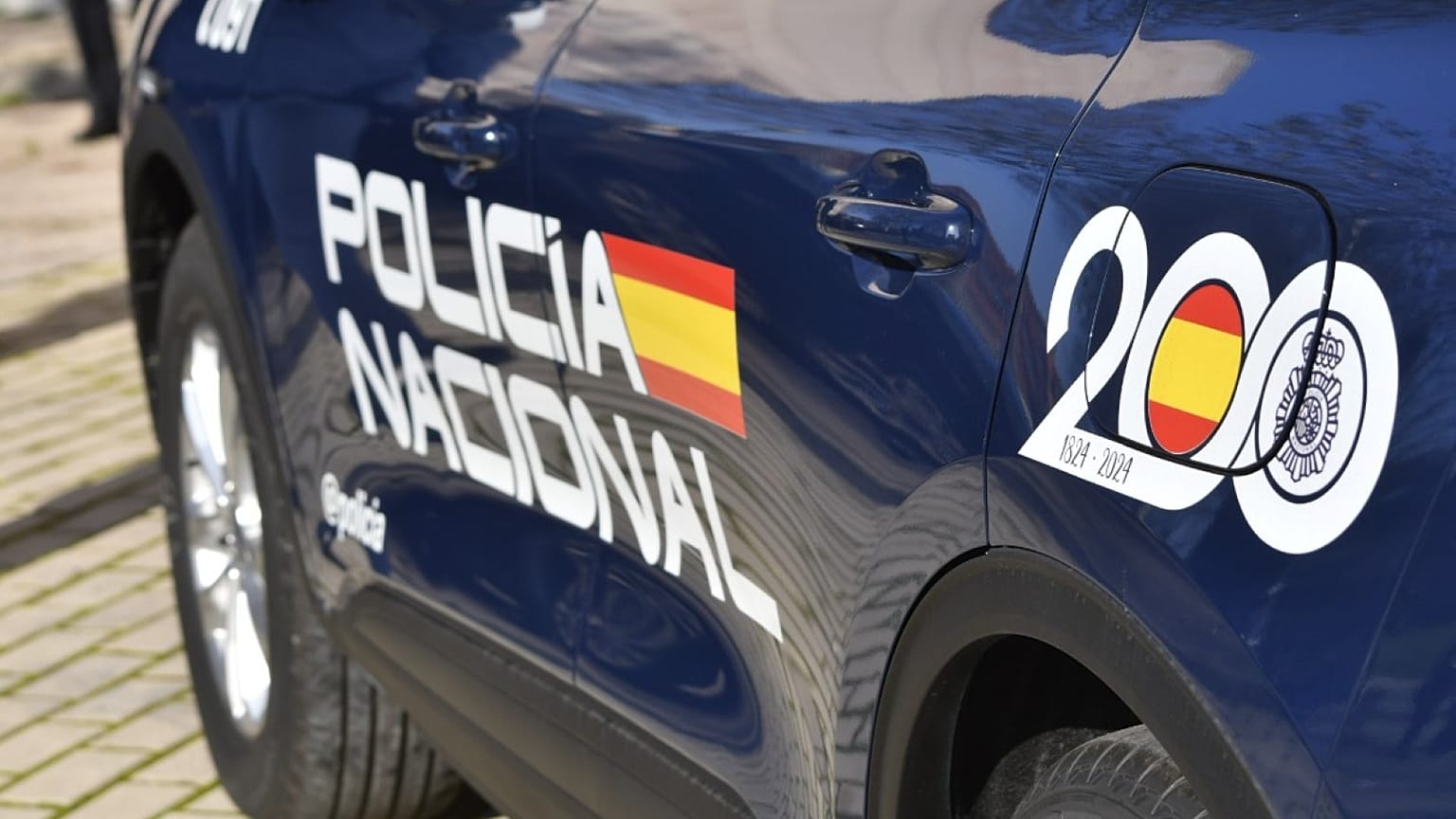 Un vehículo de la Policía Nacional de España