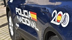 Un veicolo della Polizia nazionale spagnola