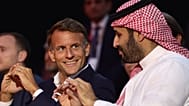محمد بن سلمان و امانوئل ماکرون