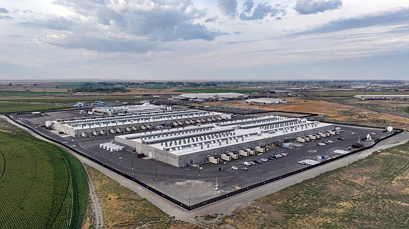 Amazon Web Services data centre in Boardman, Oregon (AP Photo/Jenny Kane, File)