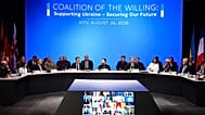 Coalition of the Willing meeting in Kyiv, Ukraine, Monday, Aug. 24, 2026.