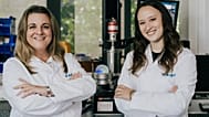 Bioloon'un kurucu ortakları Charlotte Melia ve Juliana Cumming
