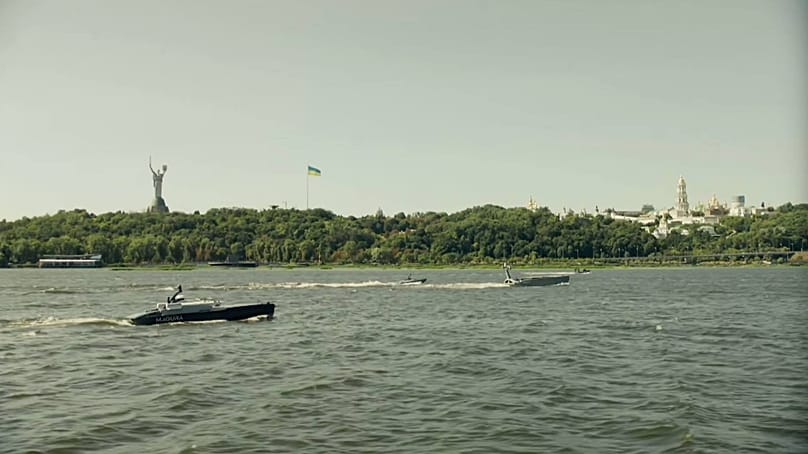 Drones navals ukrainiens, dont les Magura et Sea Baby 