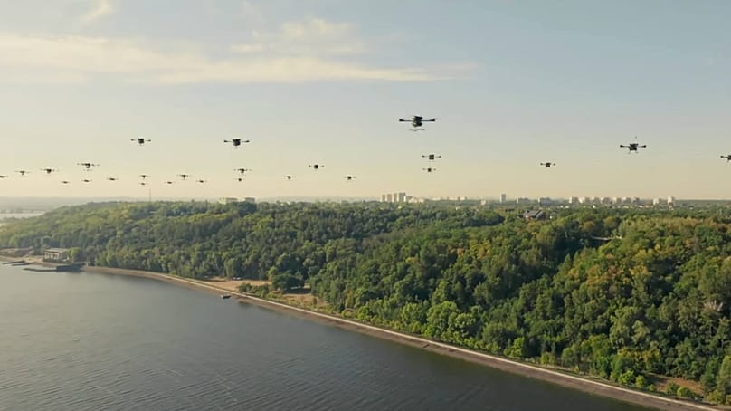 Drones de reconnaissance et d’attaque à Kyiv 