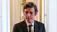 Le ministre français de l'Éducation et de la Recherche, Édouard Geffray, participe à une réunion avec le Premier ministre, Sébastien Lecornu, à Paris, le lundi 13 octobre 2025