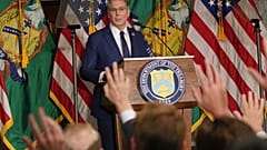 ABD Hazine Bakanı Scott Bessent, 24 Ağustos 2026'da Washington'daki Hazine Bakanlığı'nda konuşuyor.