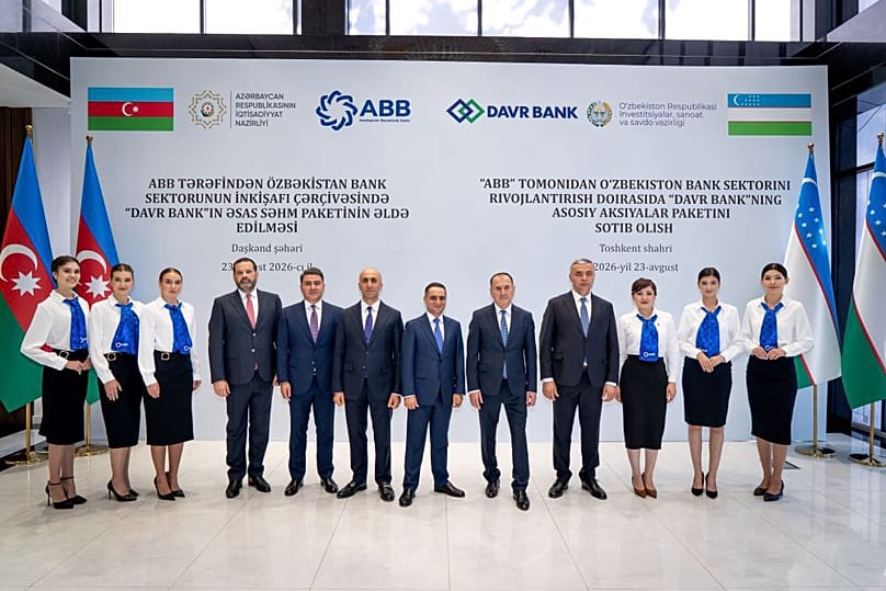 International Bank of Azerbaijan has officially entered the banking sector of Uzbekistan. Officials of both countries with the bank employees