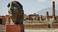Una veduta di Pompei, in Italia