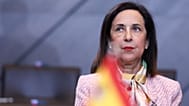 La ministra de Defensa de España, Margarita Robles, en Bruselas, el miércoles 15 de octubre de 2025 (Foto AP/Omar Havana, archivo).