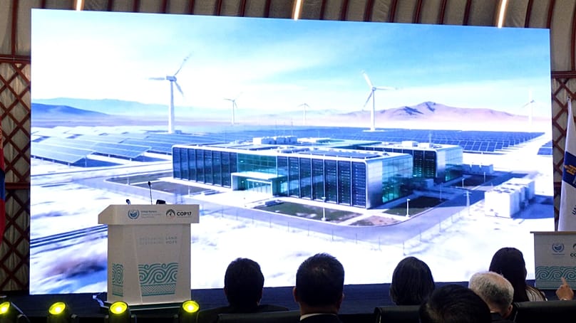 Presentation of future data centres in Mongolia