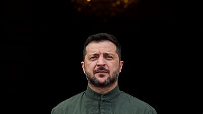 Президент Владимир Зеленский в Киеве.