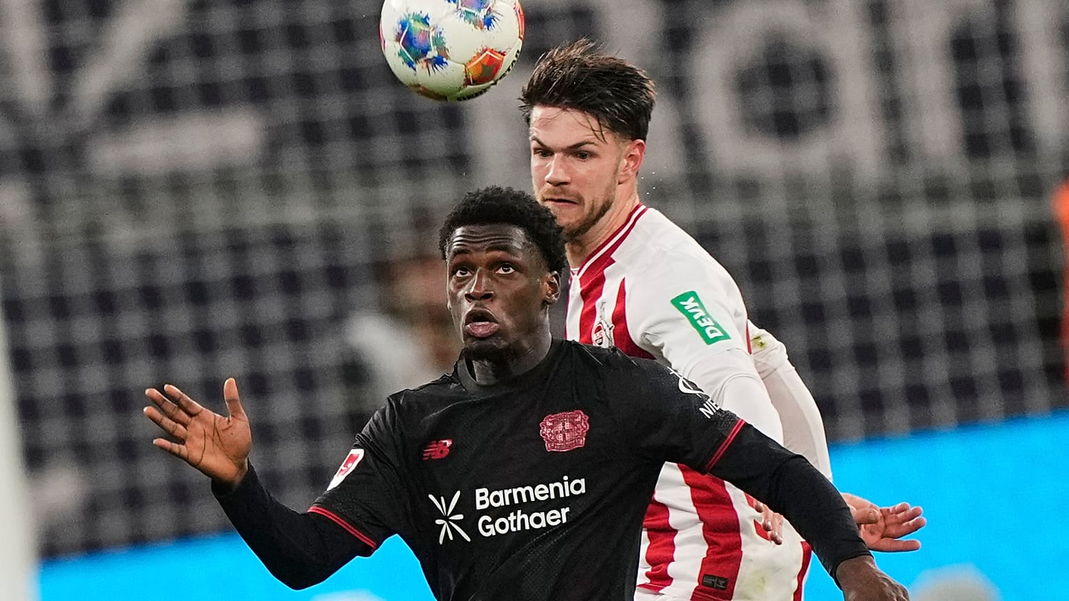 Leverkusen's Ernest Poku