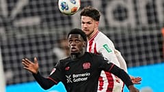 Leverkusen's Ernest Poku