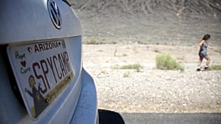 Brenda Priddy works in Death Valley National Park