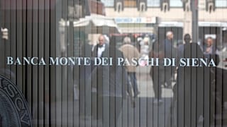 Vetrina a Milano di MPS
