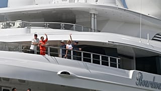 Το σούπερ γιοτ Boardwalk: μέρος της περιοδείας 'Freedom 250 Coastal Diplomacy'