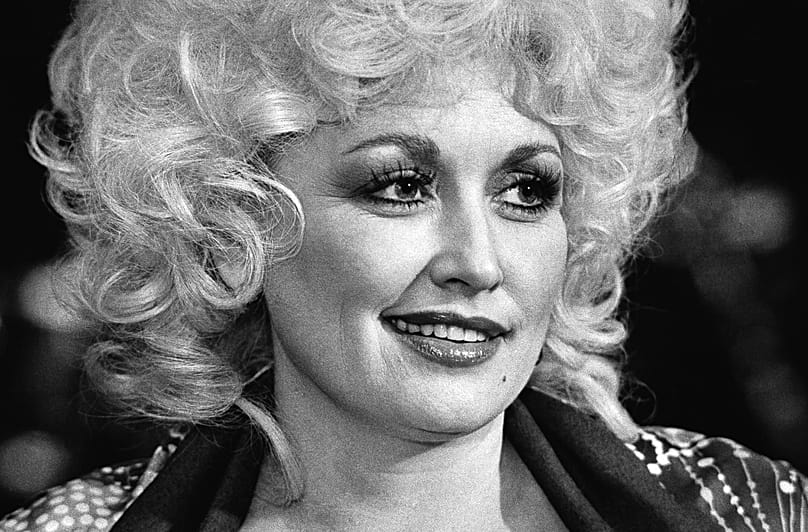 Country singer Dolly Parton appears at a rehearsal session in Nashville, 11 November, 1982