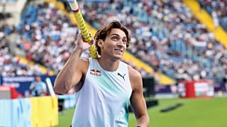 Armand Duplantis a Gyémánt Liga lengyelországi versenyén Chorzow-ban, 2026. augusztus 23-án