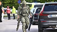 Sweden's tactical police unit was on the scene.