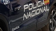 Un vehículo de la Policía Nacional 