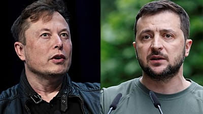 Zelenszkij és Musk