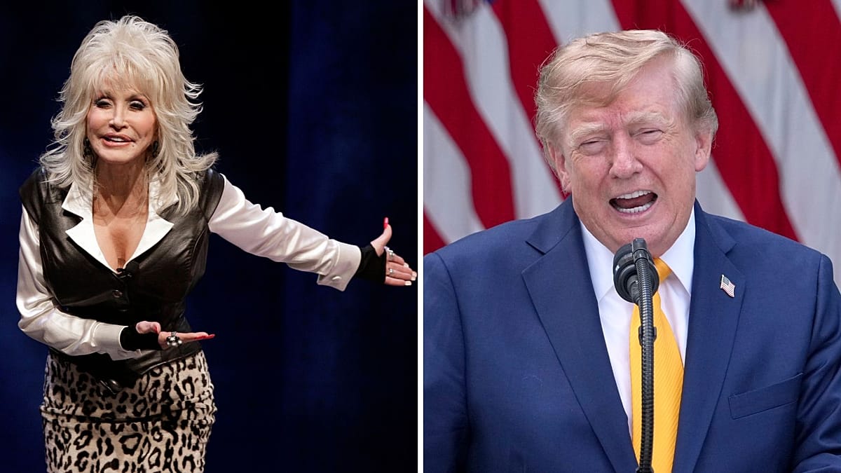 Why are Dolly Parton fans lashing out at Donald Trump?