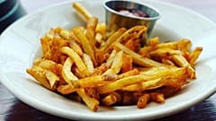 Belgium is famous for its fries.