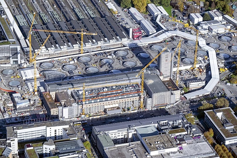 Stuttgart főpályaudvarának föld alatti áthelyezése 100 hektárnyi felszíni területet szabadít fel két új városrész számára.