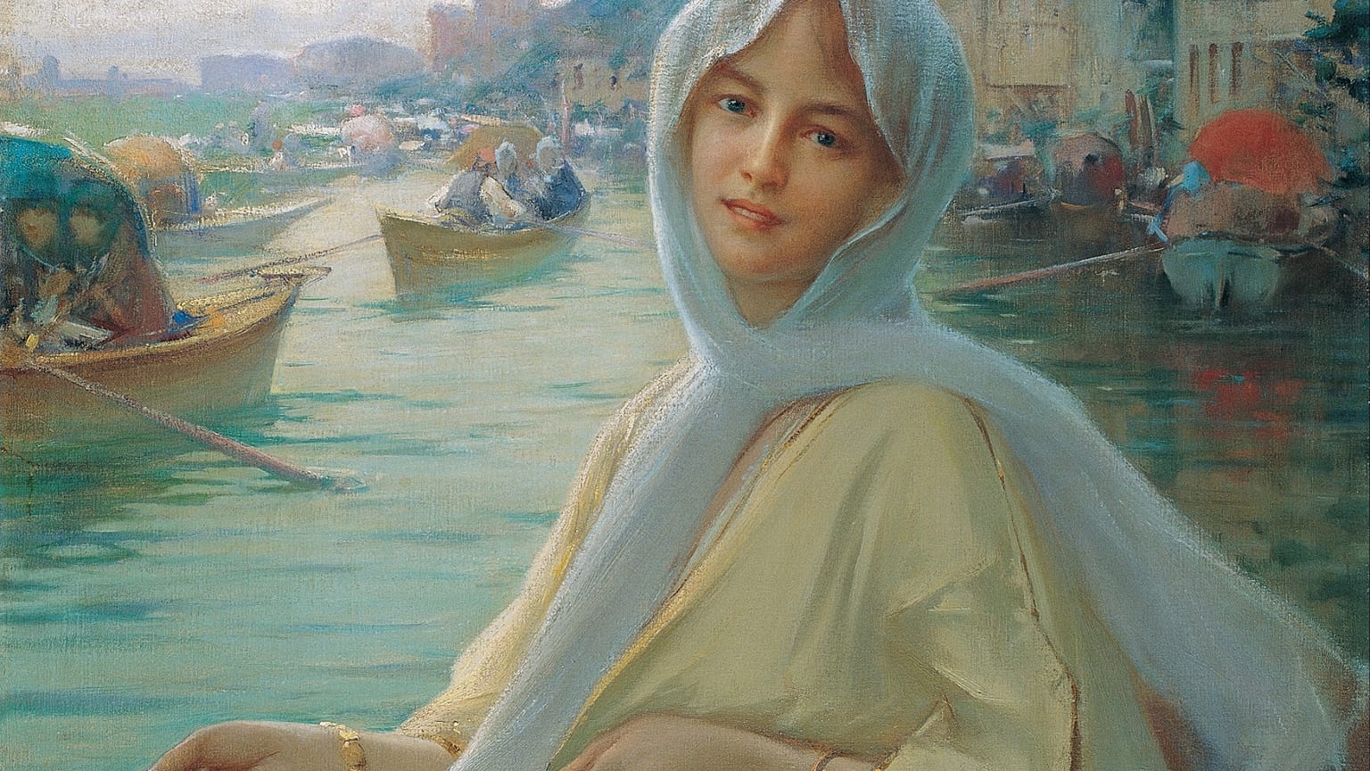 Fausto Zonaro - Göksu Sefası