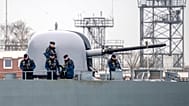 German war ship