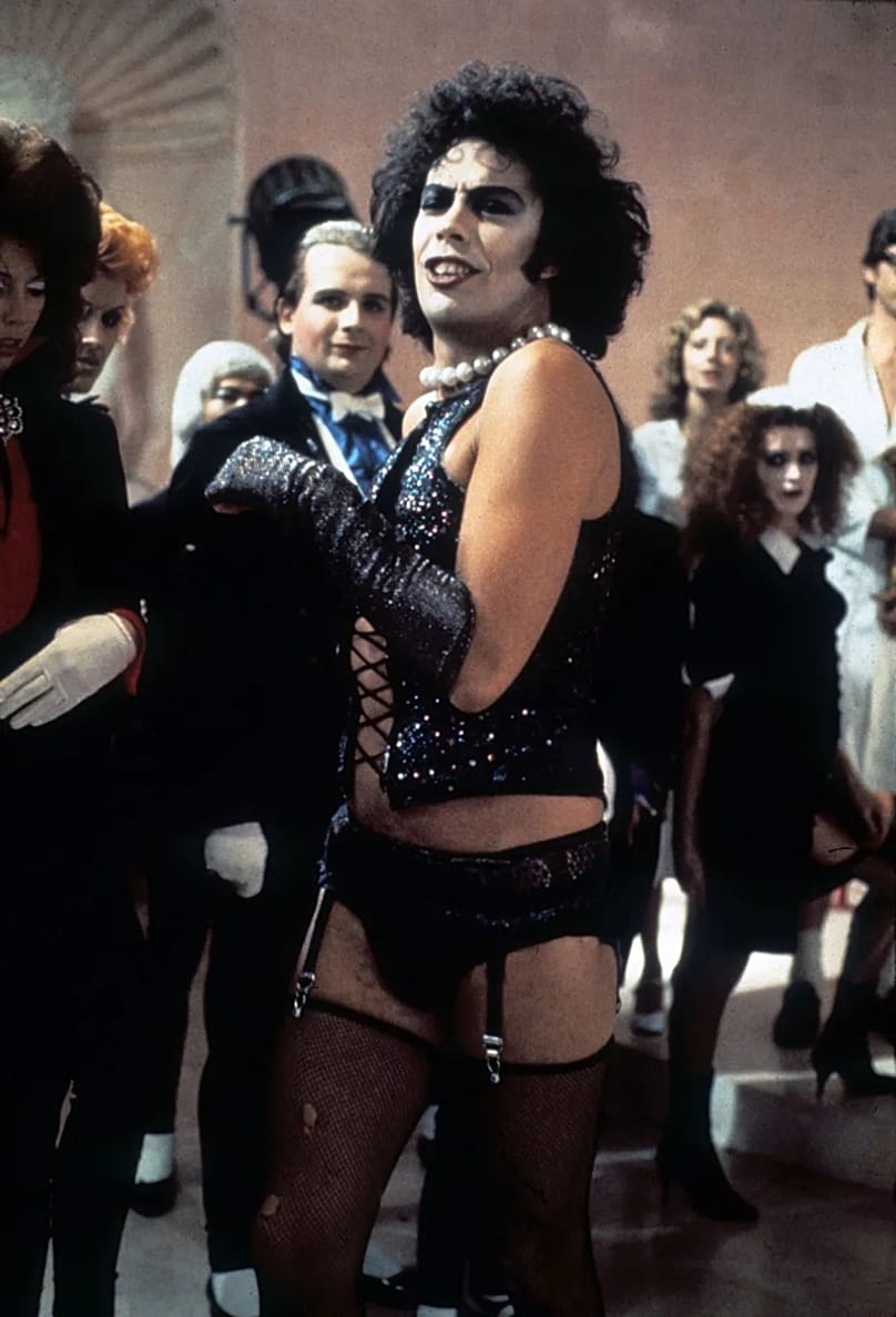 Tim Curry dans The Rocky Horror Picture Show 
