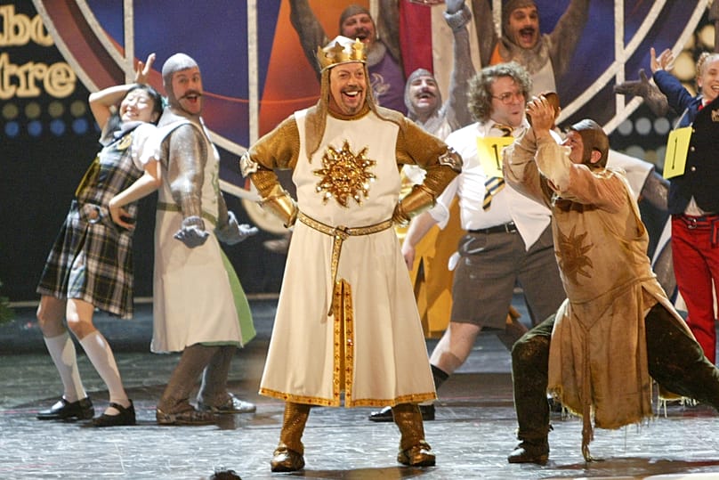 Tim Curry dans Spamalot - 2005