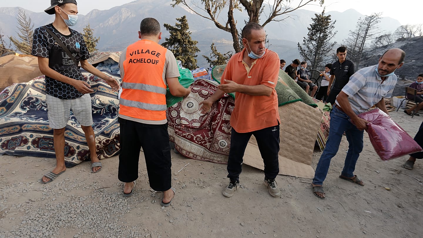 حصيلة ضحايا “ثقيلة” في الجزائر.. مقتل 12 شخصًا وإصابة العشرات بفعل حرائق الغابات