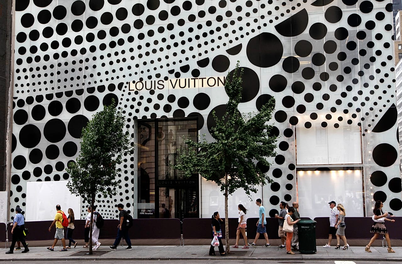 Louis Vuittons Flagshipstore an der Fifth Avenue in New York - 2012