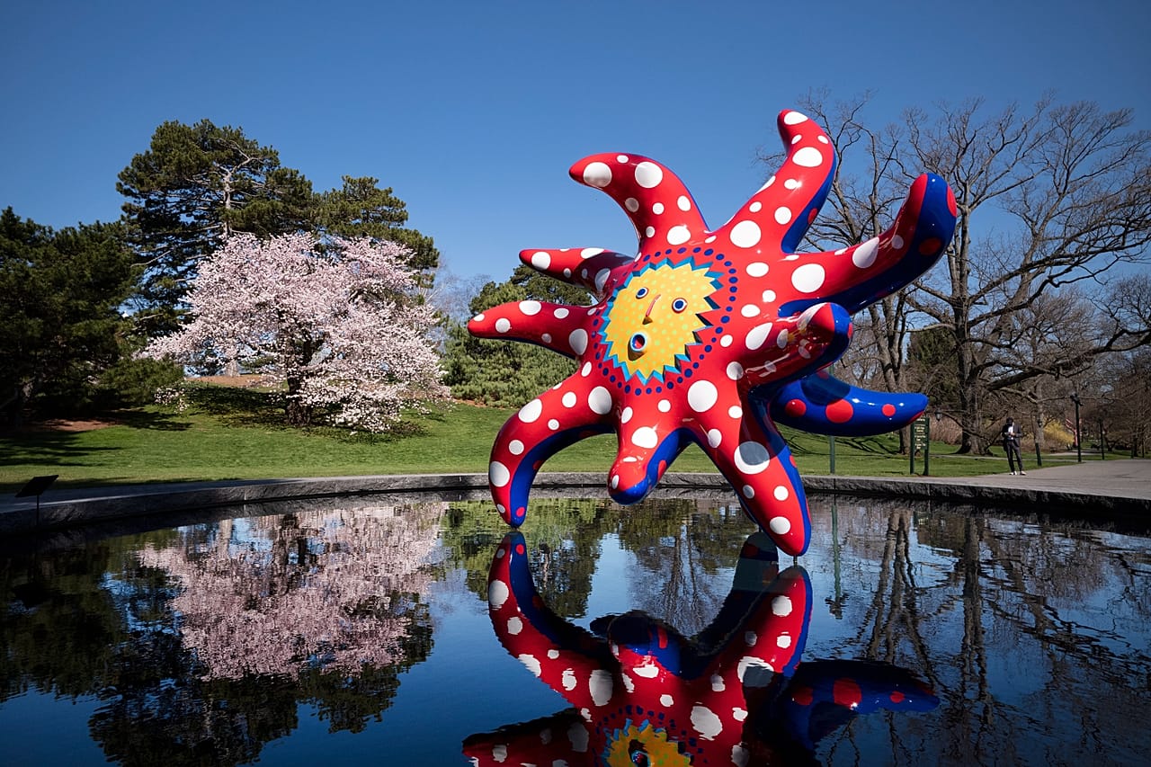 „I Want to Fly to the Universe“ der japanischen Künstlerin Yayoi Kusama - New York - 2021