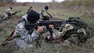 Мобилизованные россияне проходят обучение в Краснодарском крае, 21 октября 2022.